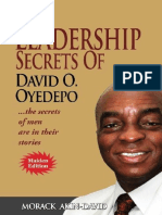 Courage and Faith: Lessons from David Oyedepo's Leadership