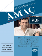 Amaç-The Goal-Eliyahu M. Goldratt | PDF