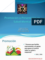 Promoción y Prevención en SM