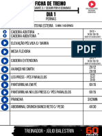 Serie de Exercicios para Musculação