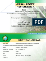 Agus Wahyuda - Tbio-3 Sem 6 - PPT CJR Entomologi