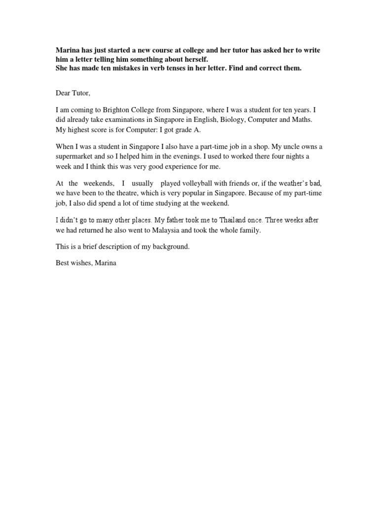 Correct The Mistakes | PDF