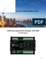 CAN Bus-Based I/O Module, CIO 308: Installation and Commissioning Guide