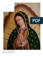 Oración A La Virgen de Guadalupe
