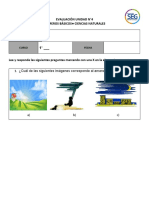 Evaluación Unidad 4 Primero Básico