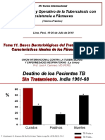 Tema 11. Bases Bacteriologicas Tratamiento de La TB