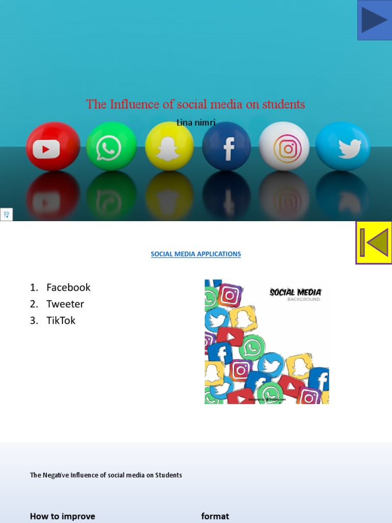 The Influence of Social Media on Students | PDF