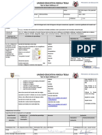 PLAN PREPA SEMANA 3 y 4