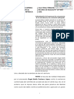 Corte Suprema fija en 14 años pena por robo agravado tentado