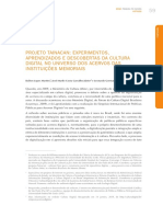 Projeto Tainacan e a construção social de repositórios digitais