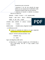 Ejemplos Varios de Estequiometría de Gases y en Solución