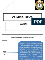 Criminalistica I