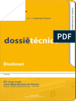 Fluxograma de Preparação Do Biodiesel