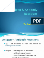 Ag-Ab Reactions in Serological Diagnosis