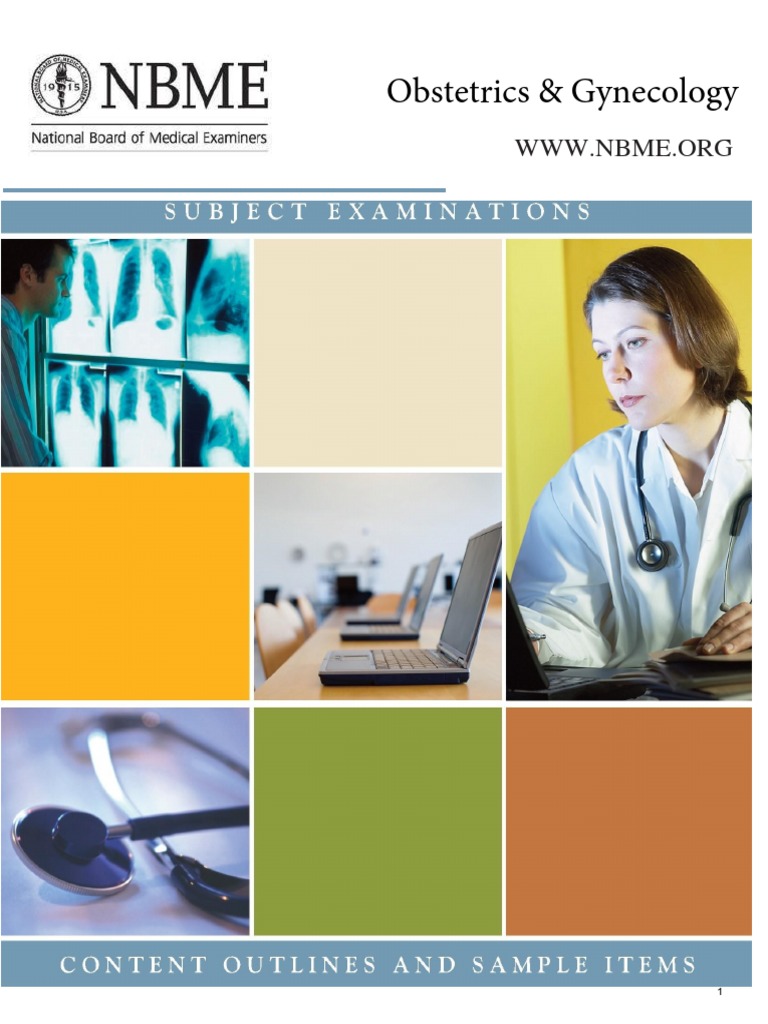 NBME Shelf Exam Sample Questions OB GYN PDF Vagina Gynaecology