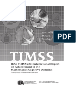TIMSS 2003 Maths Report
