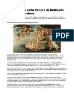Il Significato Della Venere Di Botticelli