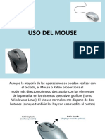 Uso Del Mouse y Del Teclado
