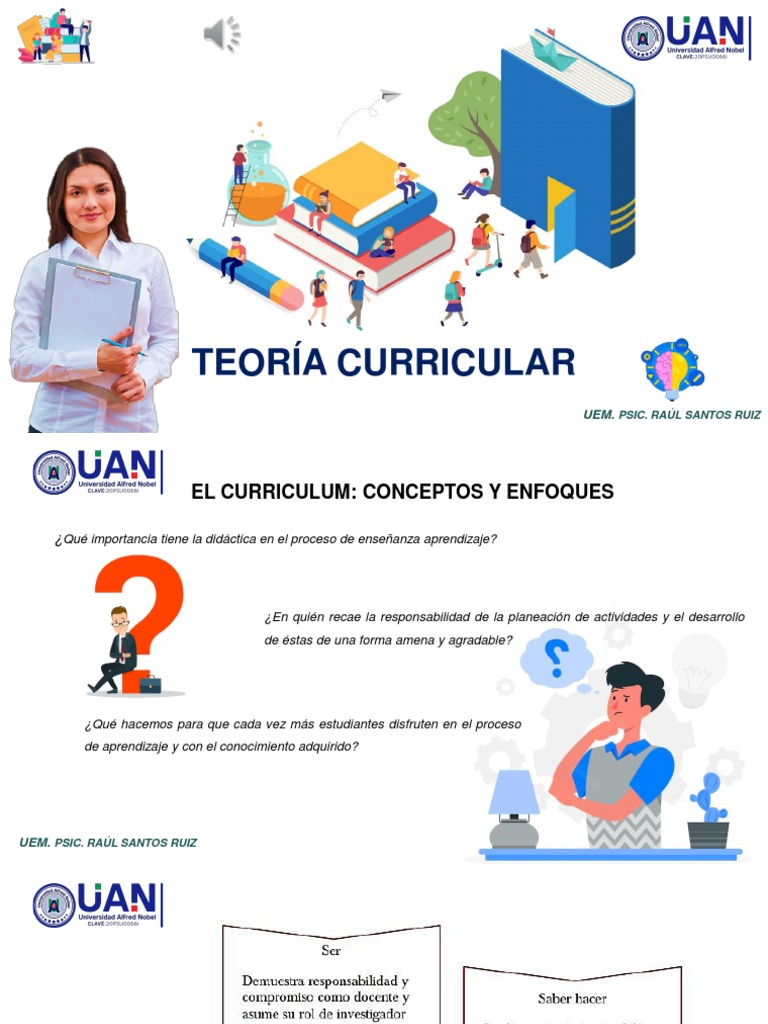 Diapositivas-Materia de Teoria Curricular | PDF | Plan de estudios ...