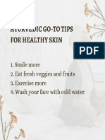 Ayurvedic Tips for Healthy Skin - 4 Easy Steps