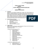 Spesifikasi Teknis Balai 2012 PDF Lelang