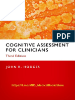Cognitive Assessment For Clinicians 3rd Edition