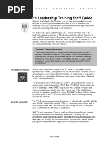 NYLT Syllabus