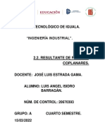 Resultante de fuerzas coplanares