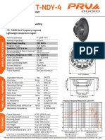 PRV Audio 8MB700FT NDY 4 Datasheet