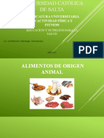 Alimentos Origen Animal