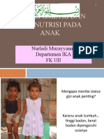 Antropometri dan Malnutrisi pada Anak