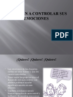 Aprenden A Controlar Sus Emociones