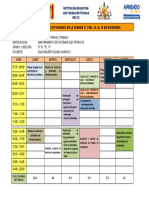 Planificador de Actividades Semanal Por Docente Elo