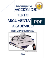 Modulo II Argumentativo 2020 1