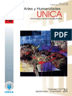 Revista de Artes y Humanidades UNICA Vol.12 2011-nº3 (Sep-Dic)