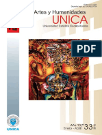 Revista de Artes y Humanidades UNICA Vol.13 2012-Nº33 (Ene-Abr)