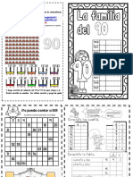 Tema: Familia Del 90: Antes de Empezar A Trabajar en Tu Cuaderno de Matemáticas Observa El Siguiente Video