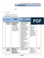 4° Grado - Actividad Del Dia 18 de Marzo