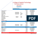 Pipefitting Program Cost Sheet 21-22 Rev. 6.24.21