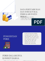 Kelompok 2 - Data Pertumbuhan Dan Struktural PDRB Kabupaten Berau