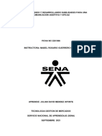 Ap06-Ev05 - Definiendo y Desarrollando Habilidades para Una Comunicación Asertiva y Eficaz