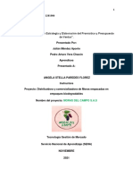 AP08 EV03 Fijación Estrategia y Elaboración Del Pronóstico y Presupuesto de Ventas