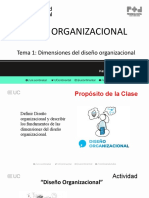 Diseño organizacional: dimensiones y análisis PESTE