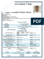 CV - Danny Fornica Curriculum