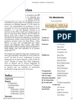 The Mandalorian - Wikipedia, La Enciclopedia Libre