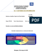 TRABAJO No. 11 Sistemas de Información Engel José Pérez