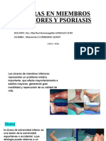 Úlceras en Miembros Inferiores y Psoriasis