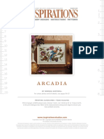 Arcadia: Embroidery Designs Instructions Patterns