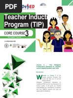 New TIP Course 3 DepEd Teacher