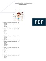 Diagnóstico Primer y Segundo Grado